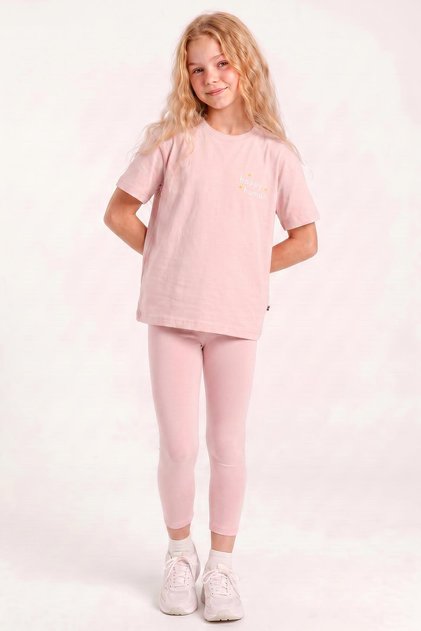Girl's Happy Human Printed Tights Set