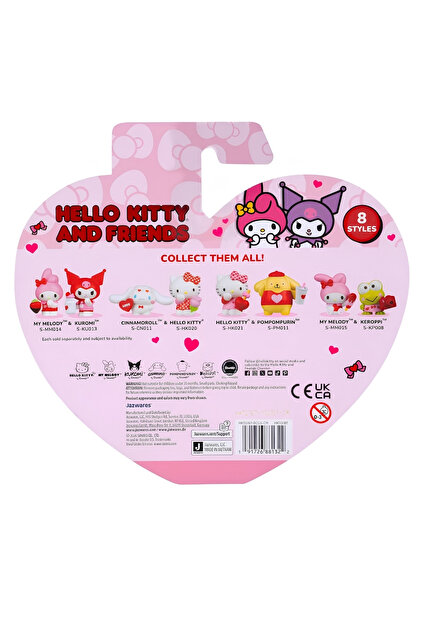 Hello Kitty Ve Arkadaşları My Melody İle Kuromi 2 li Figür Paketi
