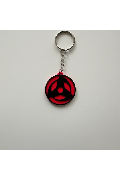 Naruto Sharingan & Rinnegan Anime Keychain (Model Options Available)