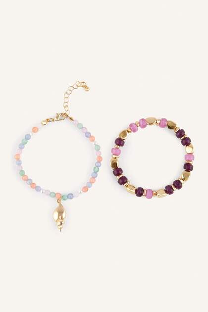 Women's 2-Piece Bracelet Set H7444Axns