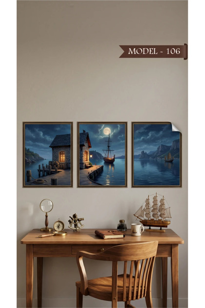 Static Clingable Tablecloth - Poster Landscape (Model- 106)