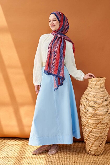 Riva Shawl Tencel Ethnic Way Dark Blue