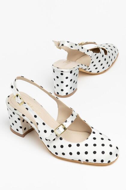 Zeva Margot Polka Dot Women's Stylish Ballerina Shoes
