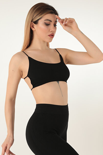 Cross Strap Detailed Bralette