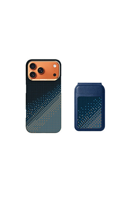 Raptic iPhone 17 Pro Max Kılıf 2in1 Bundle Kit Aramid Skin