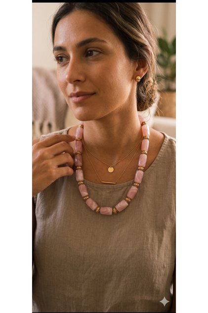Handmade Acrylic Custom Design Necklace