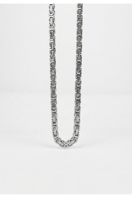 King (Byzantine) Chain Men's Steel Necklace