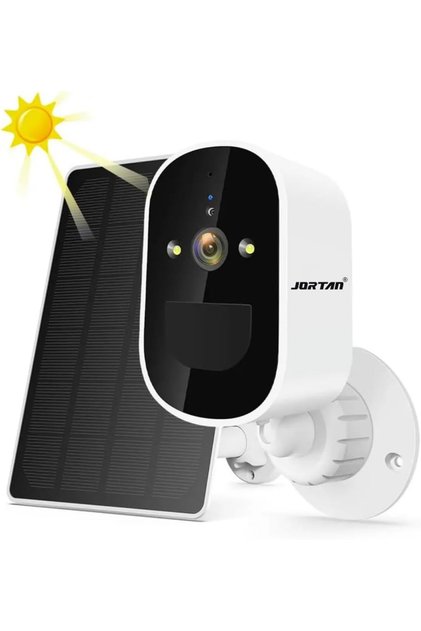 4 MP Solar Security Camera Wireless Outdoor, 1080P 2.4Ghz WiFi Security Camera with PIR Detection & Siren, Solar Battery Powered, 2-Way Audio, Night Vision, IP66