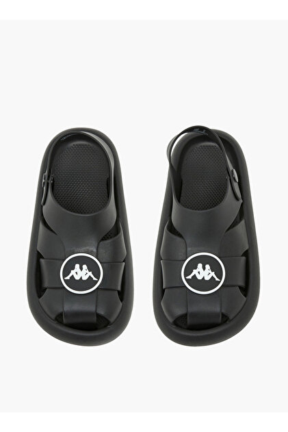 Boys Logo Print Sandals