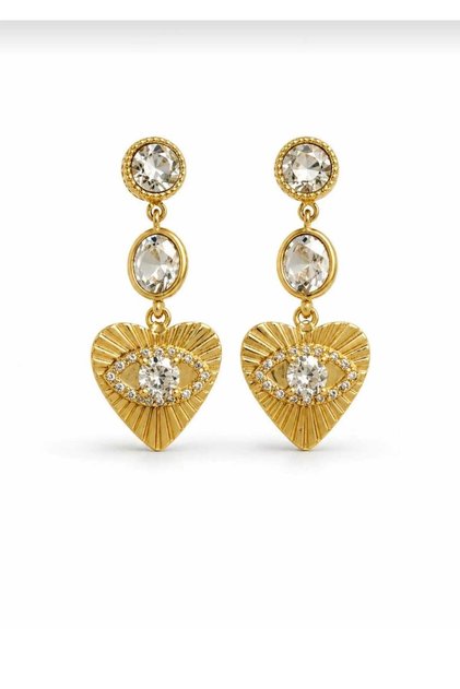 Gold Winx Kalp Küpe