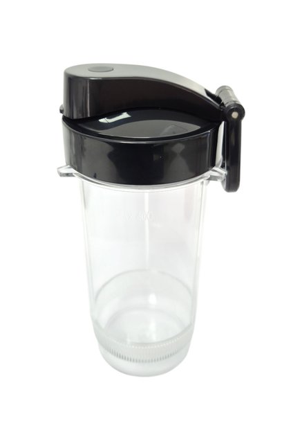 Smoothie On The Go Personal Blender için 400ML Hazne Siyah Kapaklı