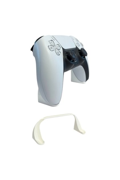 Suport invizibil pentru controler PS5, design minimalist, alb