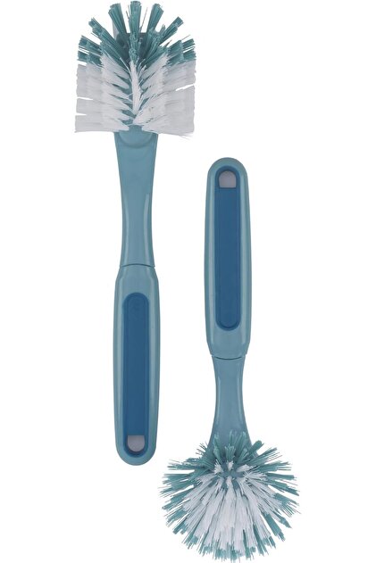 Good Cook 2-Piece Nylon Scrub Brush Set Multicolor, Medium