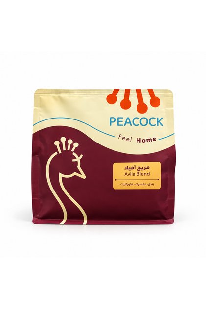 بيكوك مزيج أفيلا حبوب قهوة مختصة 250 جم – للفلتر والإسبريسو | Coffee Whole Beans Availa Blend 250 Gm