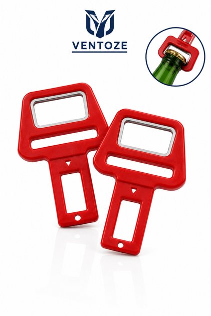 2 Universal Belt Buckle Design Openers |   Car Interior Accessories Colorful
