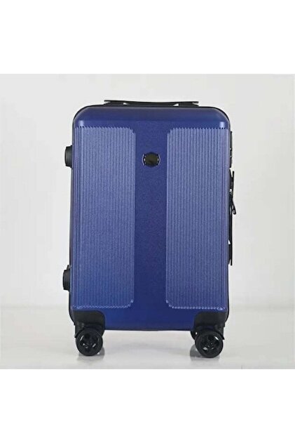 Troler de cabină pentru avion economic, albastru, 45x30x20, din ABS rezistent, bagaj de mână