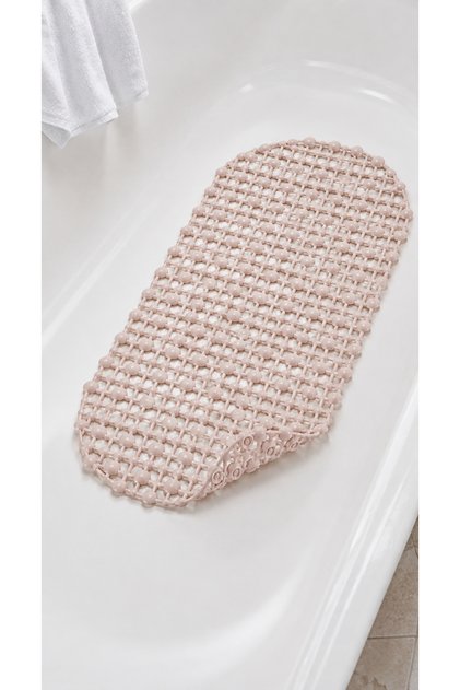 Non-Slip Bath Mat with Suction Cups 37 X 68 cm Bathtub Shower and Wet Floor Mat