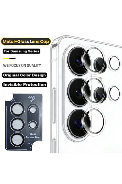 Galaxy S26 Ultra Transparent NNBILI 1Set for S26 S25 S24 S23 Ultra S26 Camera Lens Protector, Indi