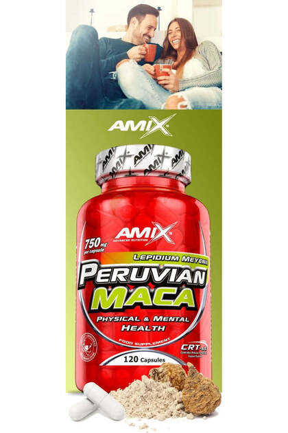 Peruvian Maca 750Mg. / 120 Caps.