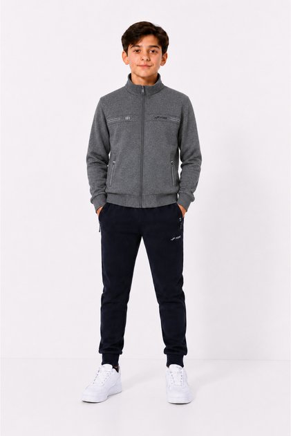 Kids boys 2-piece fleece tracksuit set