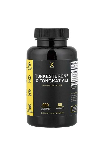 , Turkesterone & Tongkat Ali, 60 Capsules NUTRITION