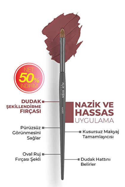 アクセサリー Action Roller Advance Alix Avien Dudak Belirginleştirici Fırça - Lip Shaper Brush