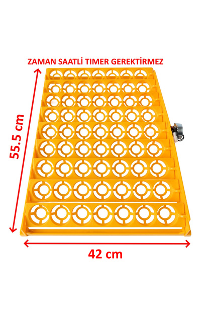Tavuk Gelişim Viyolü(63'lük, 1/240 Rpm Motorlu, Zamanlayıcılı)