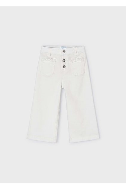 Girl's Pants Cream