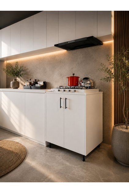 Ocak Altı Dolap Kiler Dolabı Çok Amaçlı Dolap