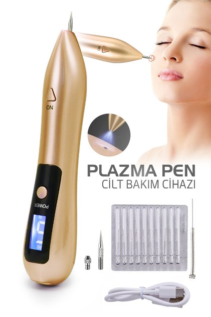 Akne Ben Leke Dövme Çıkartma Lazer Cihazı Plazma Kalem Plazma Pen 9 Level