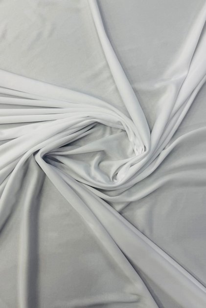 Knitted Optical White Color Soft Lining Fabric 2 Meters (200 X 160)