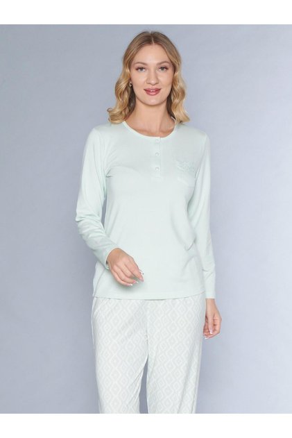Women's Long Sleeve Seasonal Pajama Set – Stylish, Elegant, and Modern Design – Comfortable and High-Quality Fabric Fl