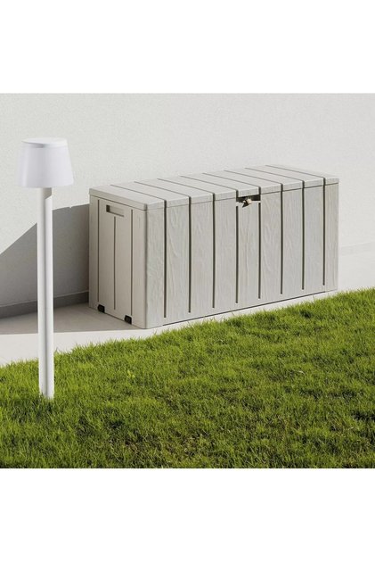 Toomax Multibox Bravo 270 Lt Gri – Dayanıklı, Tekerlekli Saklama Sandığı