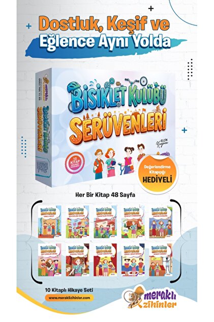 meraklı zihinler BİSİKLET KULÜBÜ SERÜVENLERİ - Fiyatı, Yorumları