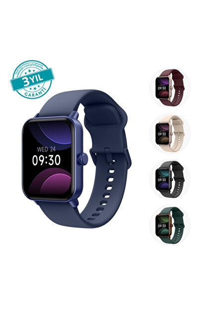 Ttec Tempus 44 mm, Dikdörtgen Kasa, IOS ve Android Uyumlu, 22mm