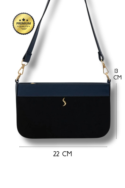 Bag Women's Shoulder Bag Handbag Crossbody Suede Canvas Bag with Removable Strap – Roya
