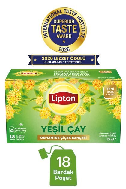 Osmantus Çiçek Bahçesi Aromalı Yeşil Çay 18li