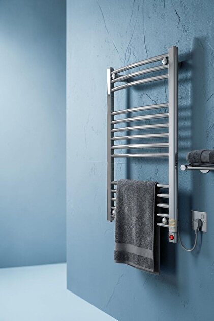 60X1200 CM Krom Elektrikli Havlupan 600 WATT 60C Termostatlı HİZMETTERM