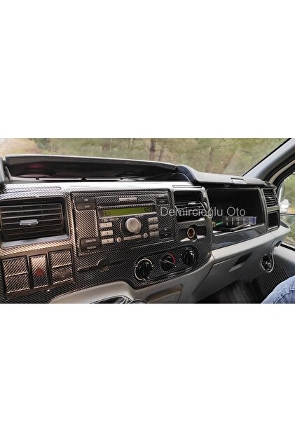Ford Transit 2006-2014 22 Parça Torpido Kaplama (RENK KARBON)