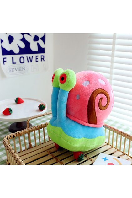 C 23CM 35cm SpongeBob Patrick Star Gary Squidward Tentacles Plush Dolls Stuffed Animals Bag Hangings