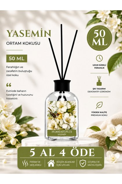 yasemin oda kokusu bambu esansiyel uçucu yağ 50 ml