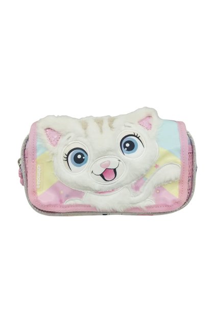 CUTE CAT SMILE KALEM ÇANTASI