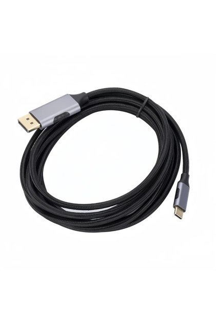 8K Braid Cable USB-C to DP-Compatible Cable 8K@60Hz DP Type C 3.1 to 4K 144Hz 1.4 Audio Cable Thund