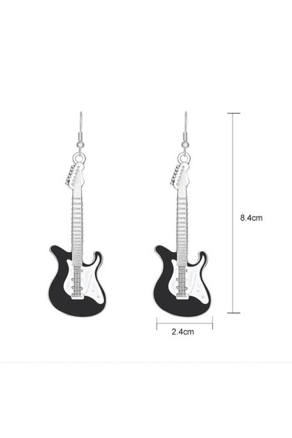 Gitar Küpe Siyah