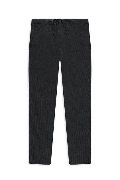 6 Drop Regular Fit Standard Cut Drawstring Waist L Stretch Fabric Gofre Classic Fabric Trousers