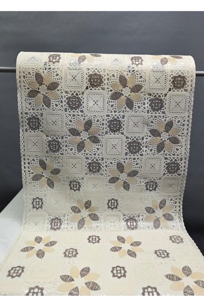50 cm Pvc Wardrobe Shelf Cover Lace Look Non-Slip Closet Interior Cover