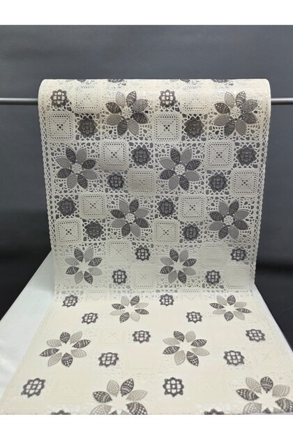 50 cm Pvc Wardrobe Shelf Cover Lace Look Non-Slip Closet Interior Cover