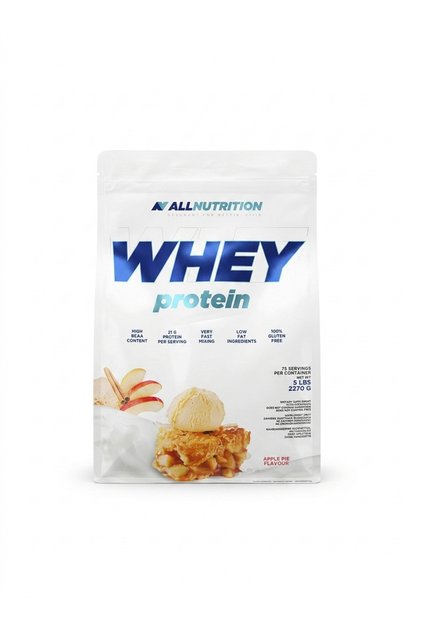 Whey Protein Apple Pie Flavor 2270g (5 lbs) | 21g Protein per Serving | 75 Servings