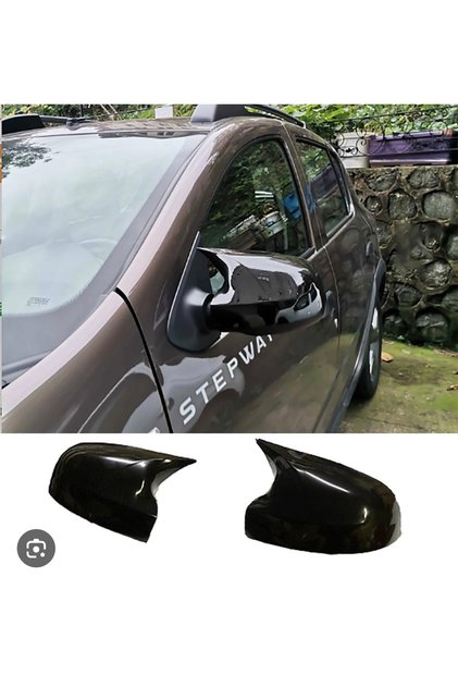 DACİA SANDERO STEPWAY YARASA AYNA KAPAĞI BATMAN AYNA PARLAK SİYAH 2009-2020