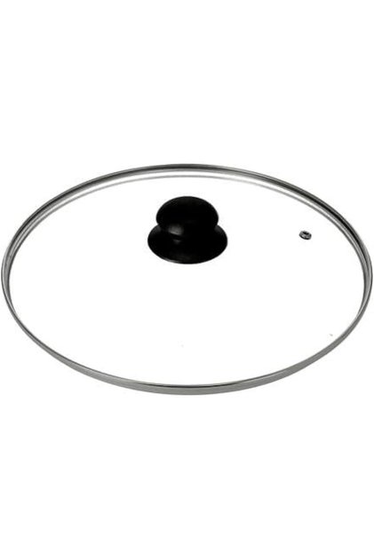 DC2467 Tempered Glass Lid with Bakelite Knob, 28 cm Diameter